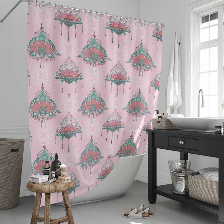 Boho Lotus Boho Lotus Shower Curtain