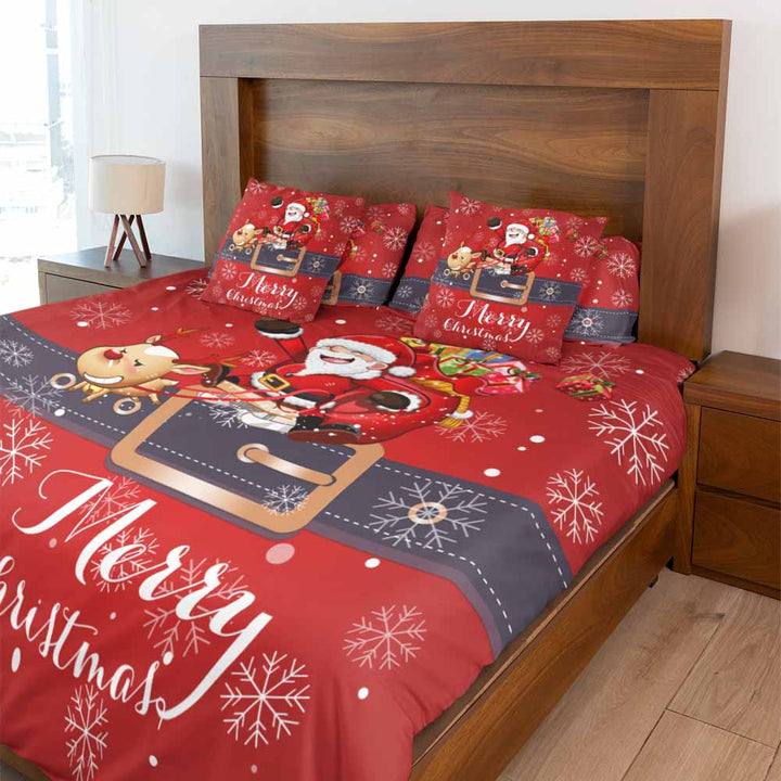 Merry Christmas Merry Christmas Quilt Cover Set