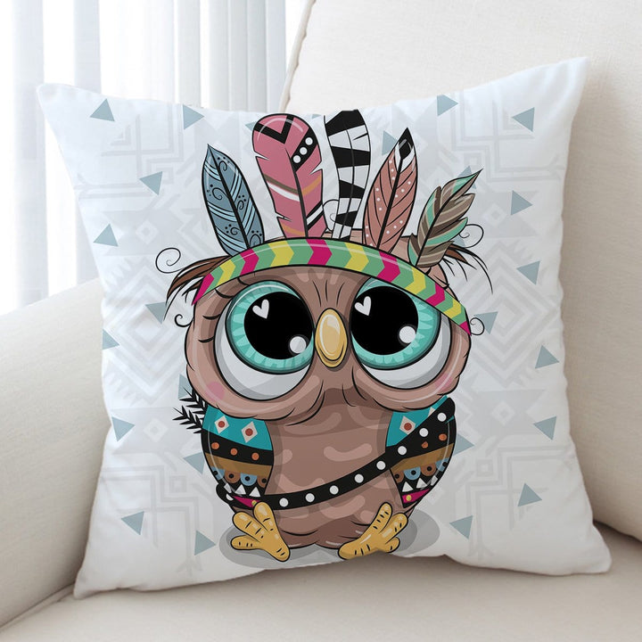 Cartoon Owl Cartoon Owl Cushion Cover