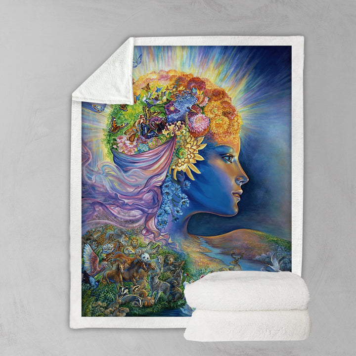 Josephine Wall Presence Of Gaia Blanket