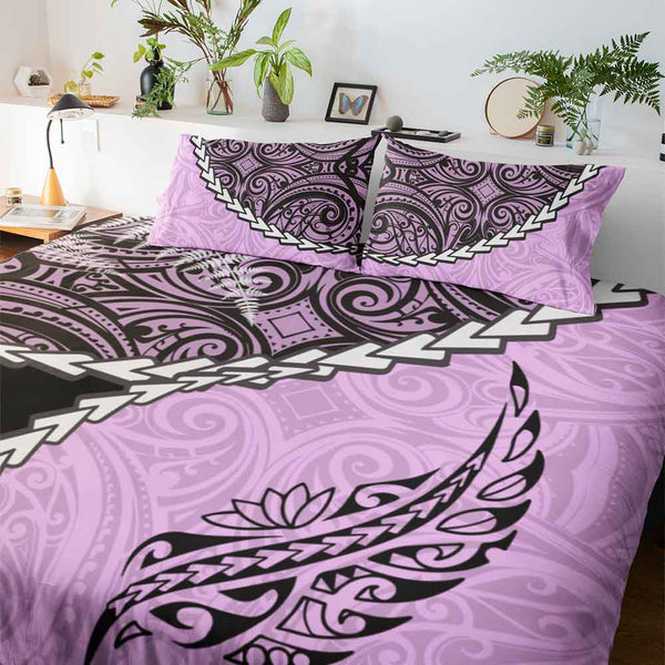 Tribal Warrior Tribal Warrior Pink Quilt Cover Set